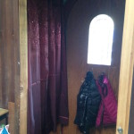 Entry Curtain Over Shower