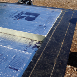 The second layer of foam insulation