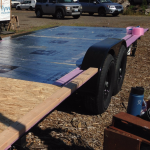 Mocking up bottom plates, subfloor, and installing seam seal