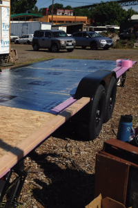 Mocking up bottom plates, subfloor, and installing seam seal